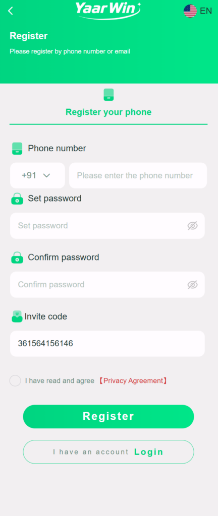 How to Register on Yaar Win Club (Easy Steps)